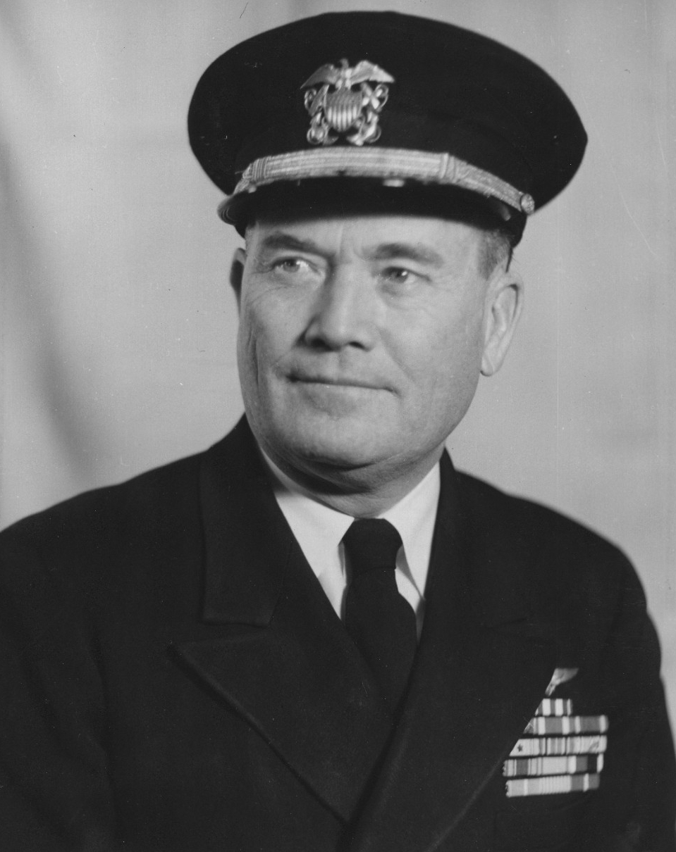 Portrait photo of Rear Admiral William F. Raborn