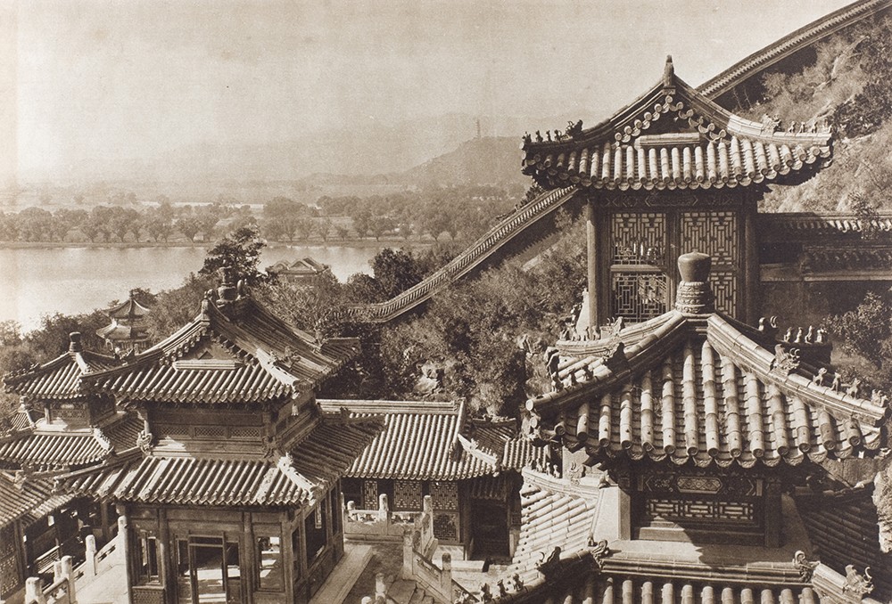 Aerial view of Summer Palace.