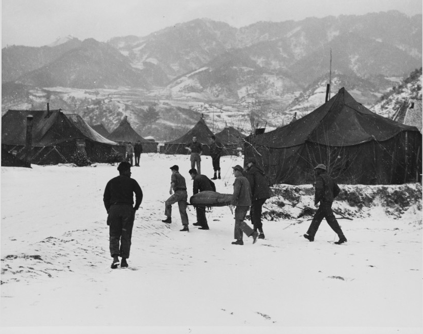 Photo #: NH 97107  Korean War Field Hospital