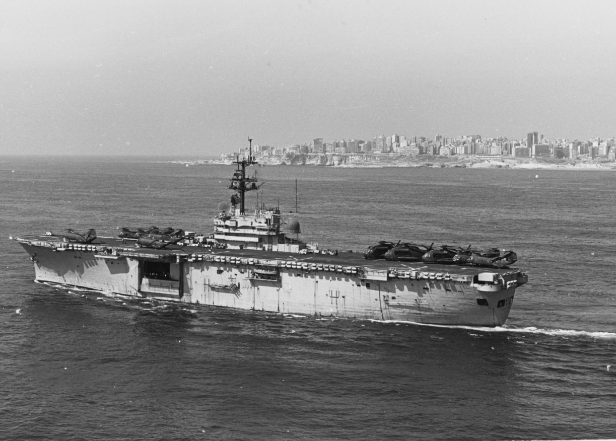 Photo #: NH 107673  USS Guadalcanal