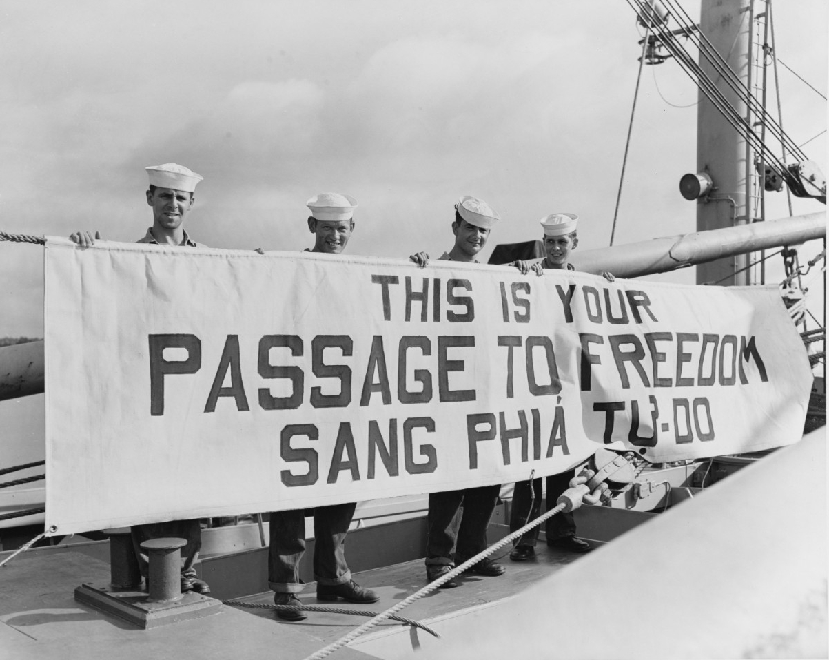 Photo #: 80-G-709239 Operation "Passage to Freedom", 1954-1955
