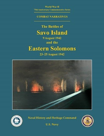 Cover thumbnail for 75th-anniversary republication of Battle of Savo Island ONI combat narrative