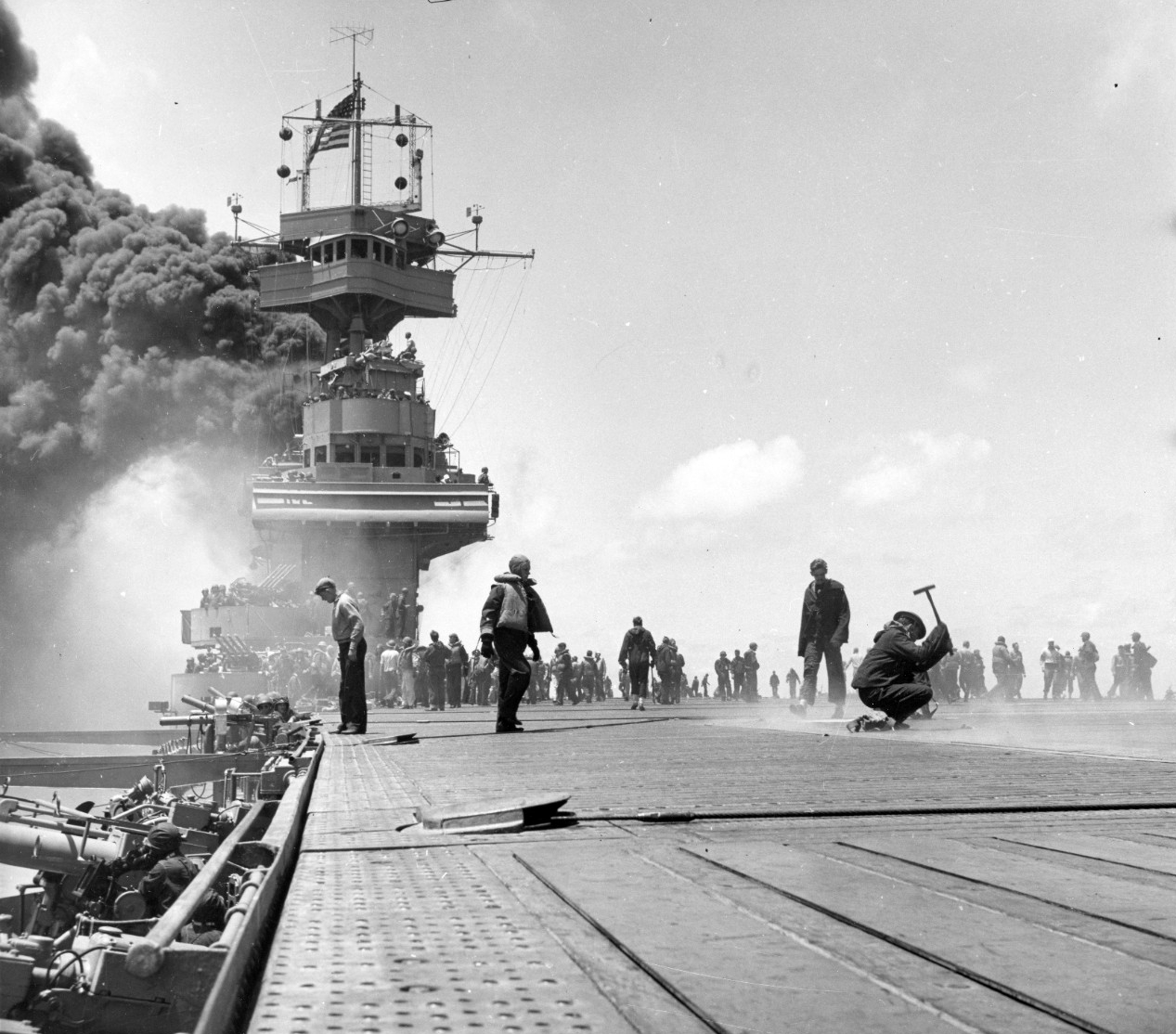 Photo #: 80-G-41686 Battle of Midway, June 1942