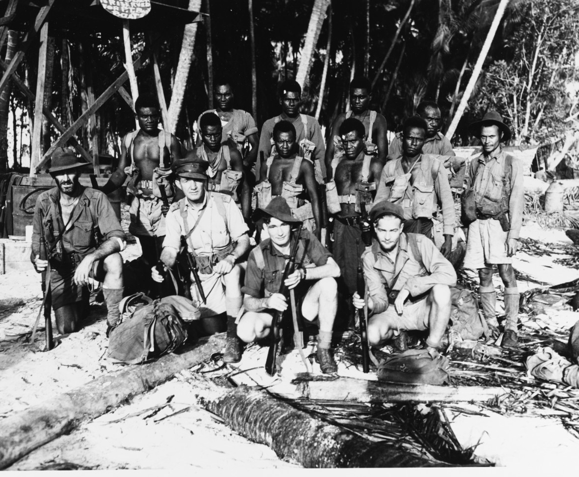 Australian Coast Watchers on Bougainville, November 29, 1943