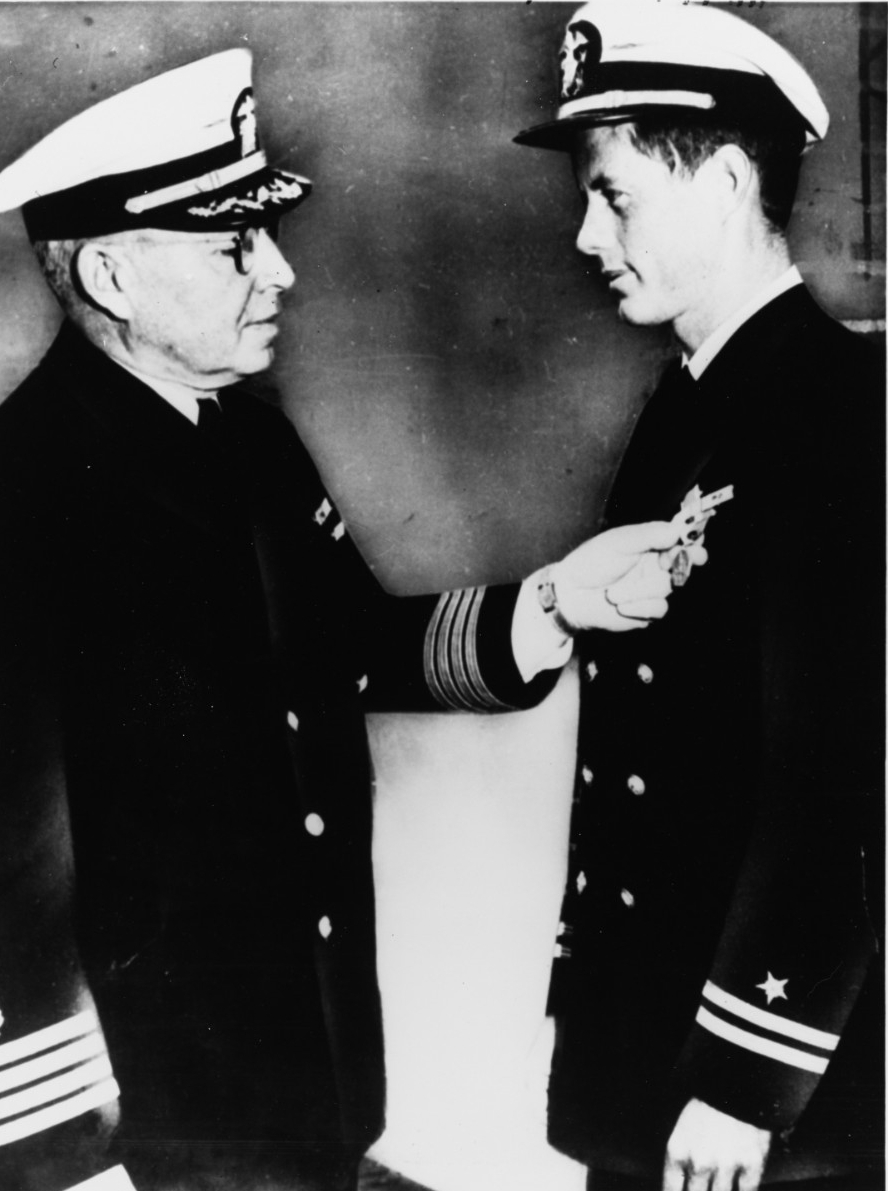 Lieutenant John F. Kennedy, USNR