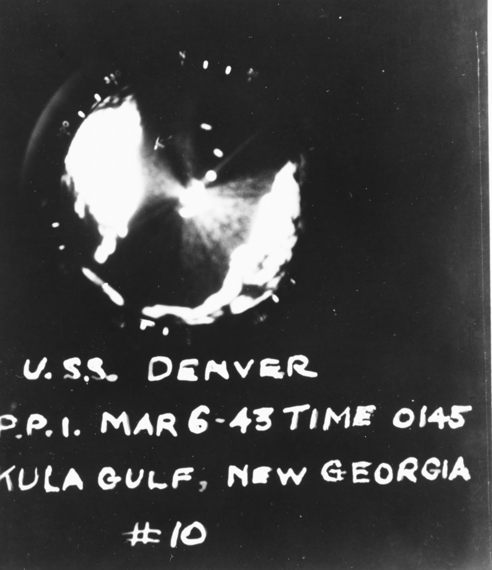 Photo #: NH 100392 Action in Kula Gulf, 6 March 1943
