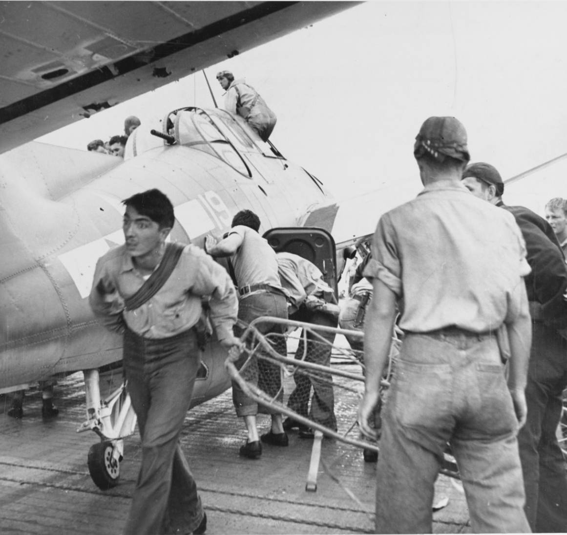 Carrier raid on Rabaul, 5 November 1943.