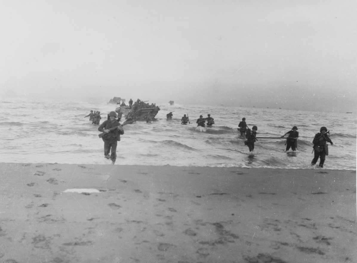 Salerno Invasion, September 1943.