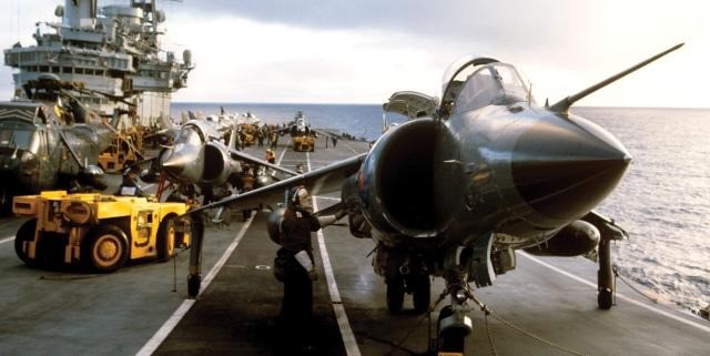 Scouting effectively includes frustrating enemy scouting efforts. In the Falklands War, Argentine pilots failed to scout better, in part, because British Sea Harriers dominated local skies. Alamy