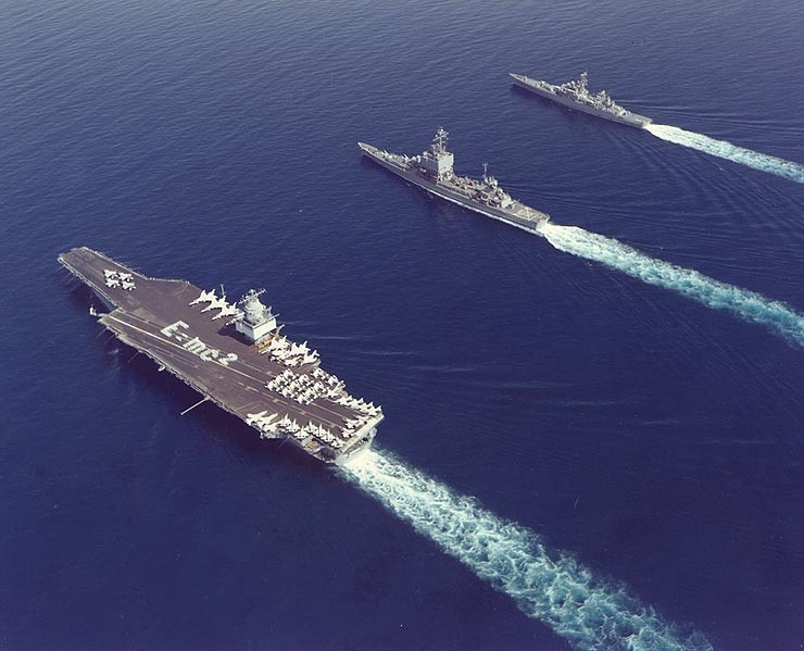 Task Group of Nuclear-Powered Surface Ships