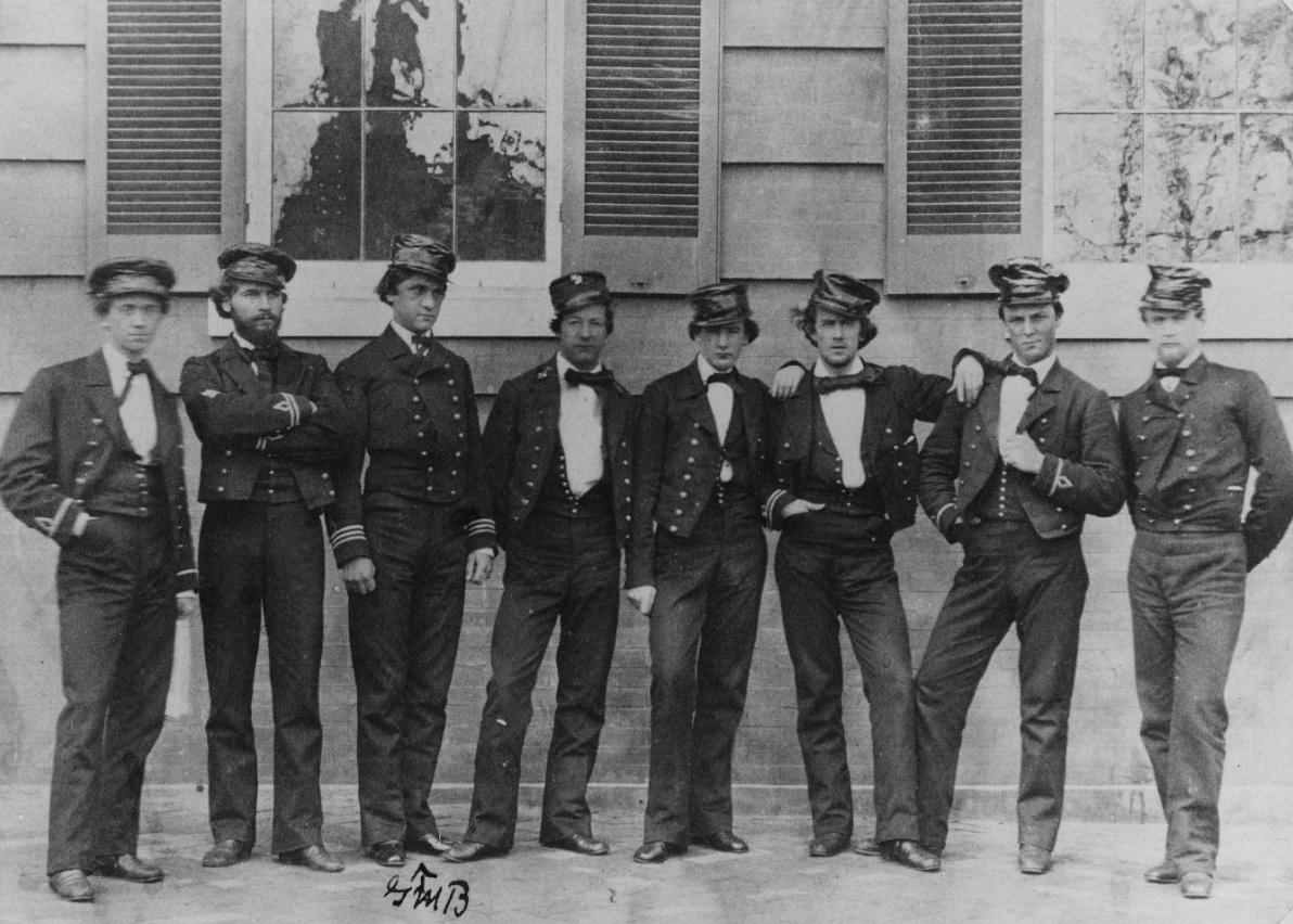Eight members of the Class of 1861