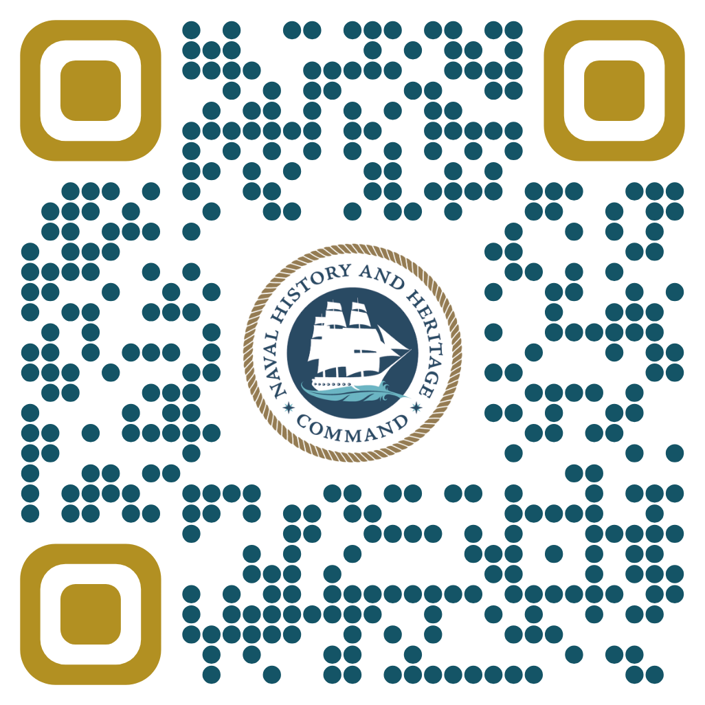 Custom QR code that leads directly to the PDF version of “A Global Force for Good: Sea Services Humanitarian Operations in the Twenty-First Century.”