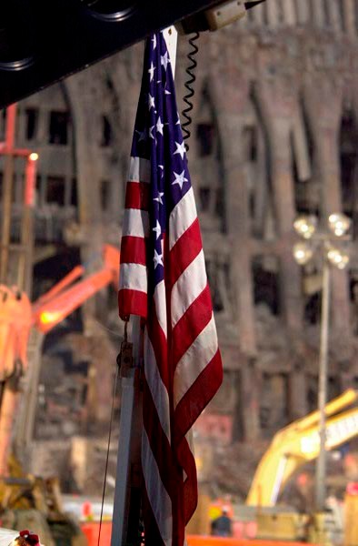 Devastation at the World Trade Center 