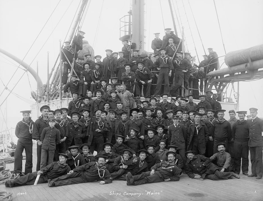 Battleship Maine’s crewmembers