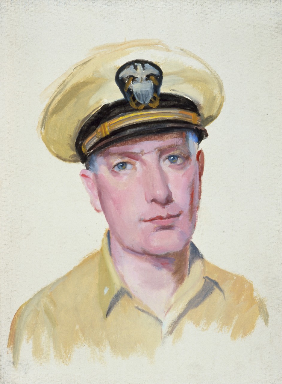 Portrait of a naval officer
