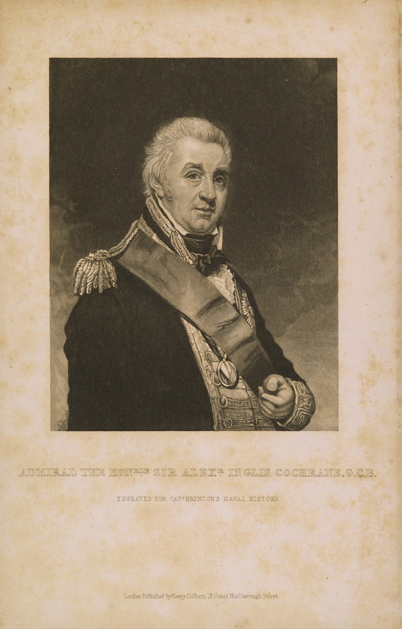 A portrait of an early 19th century British naval officer