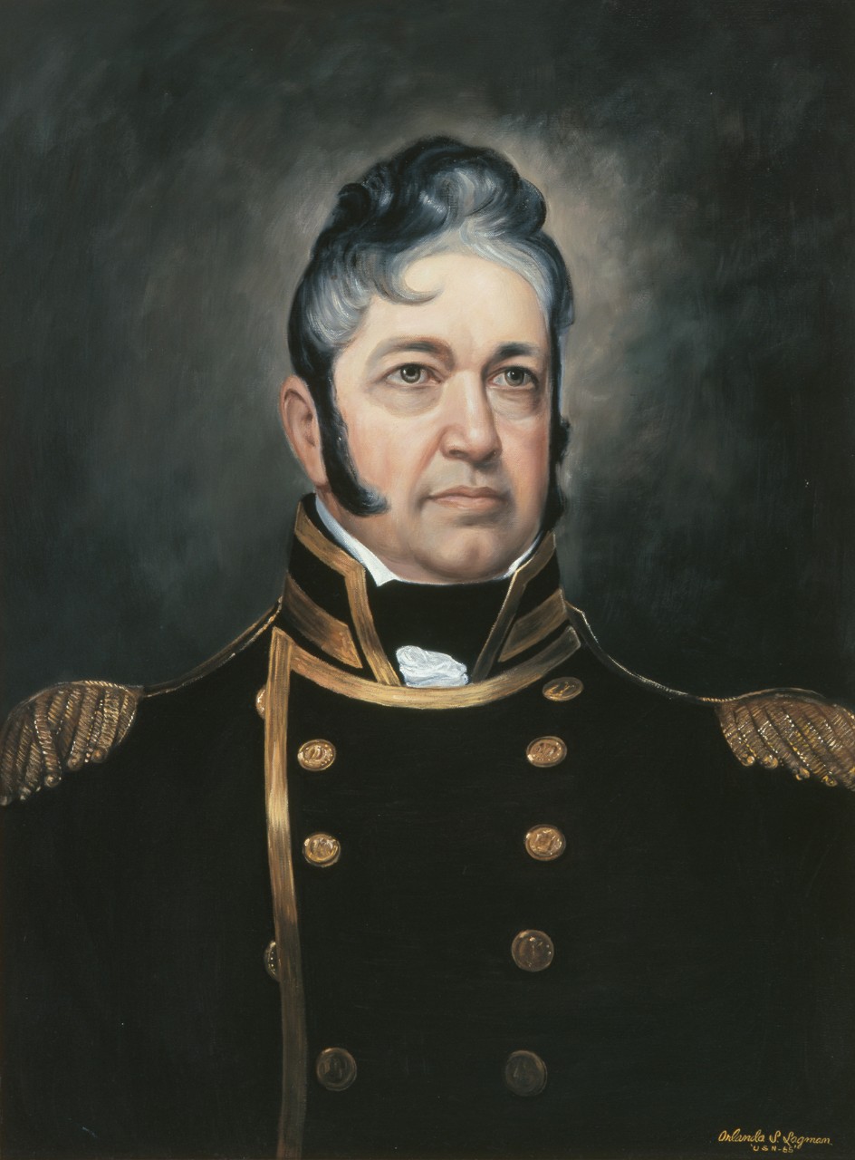 Portrait of Commodore William Bainbridge in Navy uniform