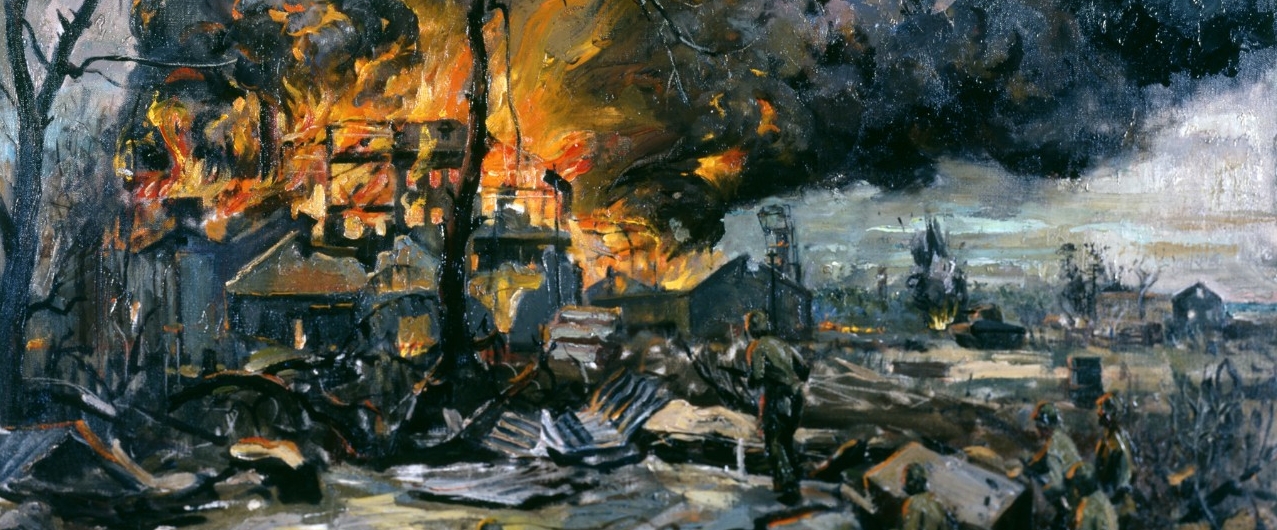 World War II Navy Art by Draper