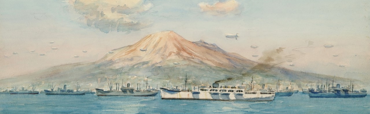 World War II Navy Art by Murray