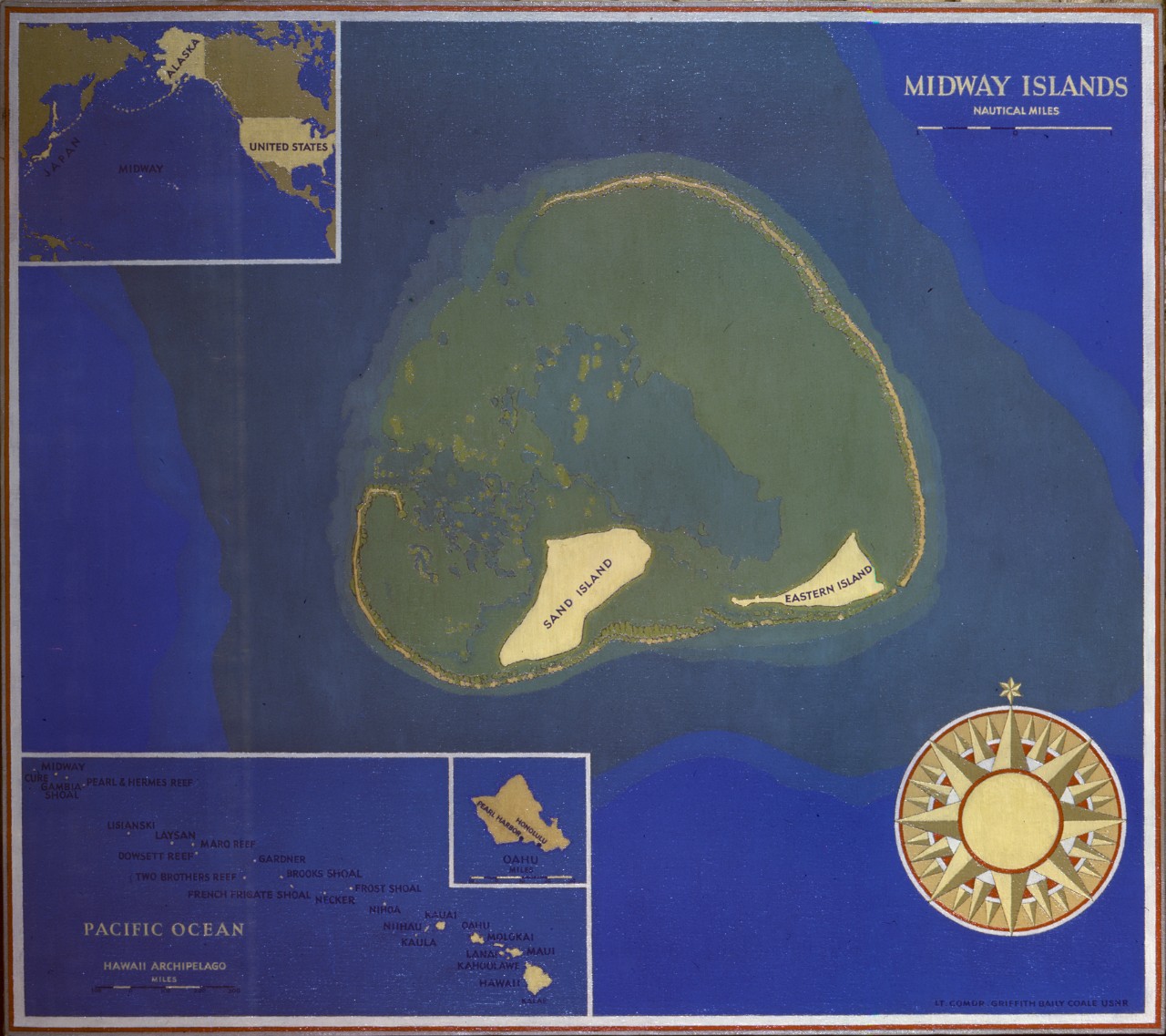 Midway Island Map