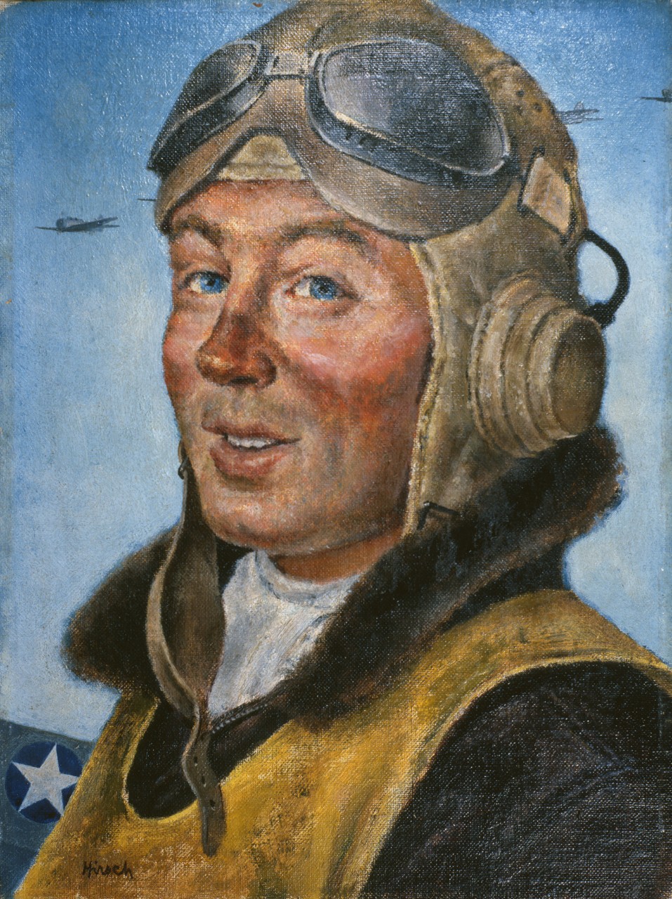 Portrait of naval cadet