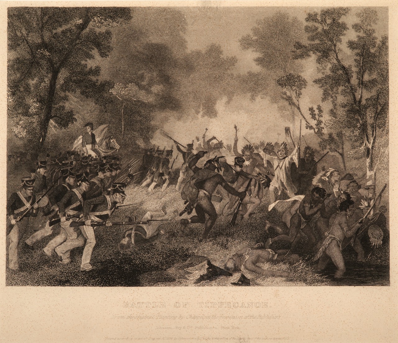 Battle between American forces and Native American forces