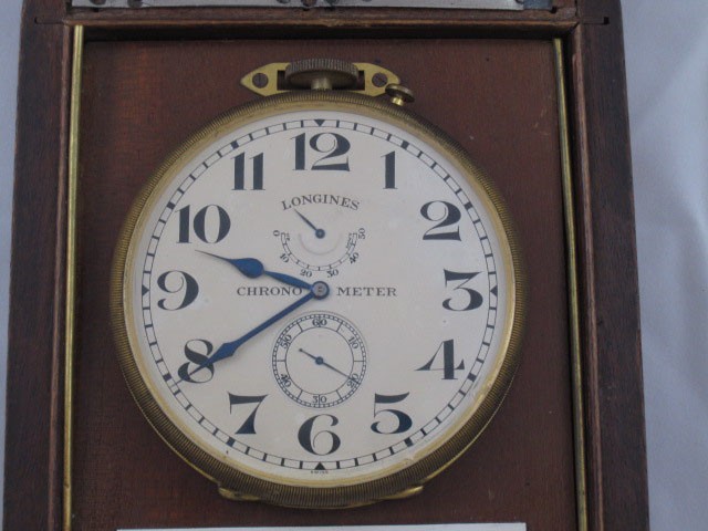 Longines Chronometer in wood case