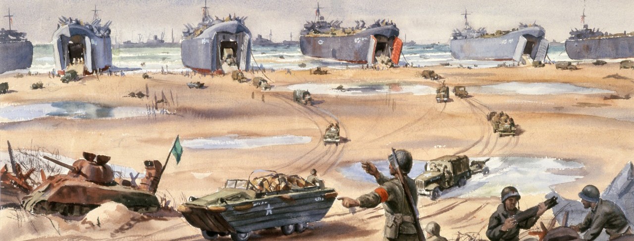 D-Day Painting_Cropped_Banner