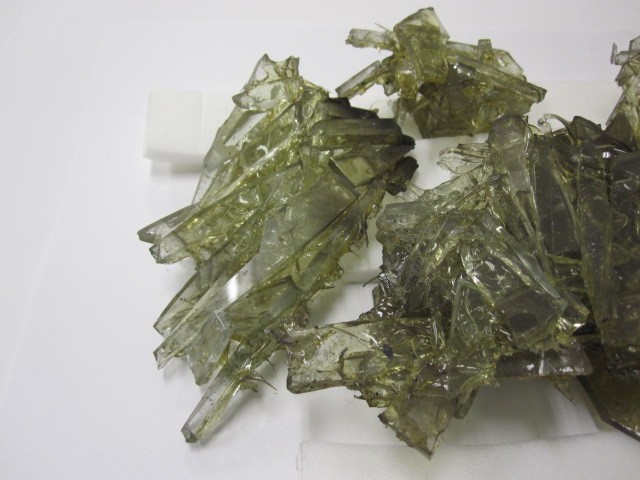 Glass Fragments from the Pentagon, September 11, 2001