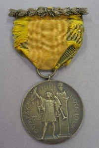 Image related to 1912 Olympics Bronze Medal Obverse - Carl Osburn