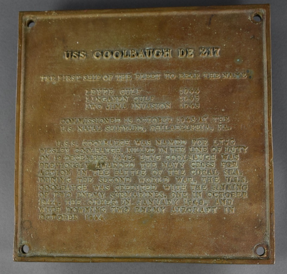 https://www.history.navy.mil/content/history/nhhc/our-collections/artifacts/ship-and-shore/plaques/historic-plaques/war-record-uss-coolbaugh--de-217-/jcr%3Acontent/image.img.jpg/1587050238908.jpg