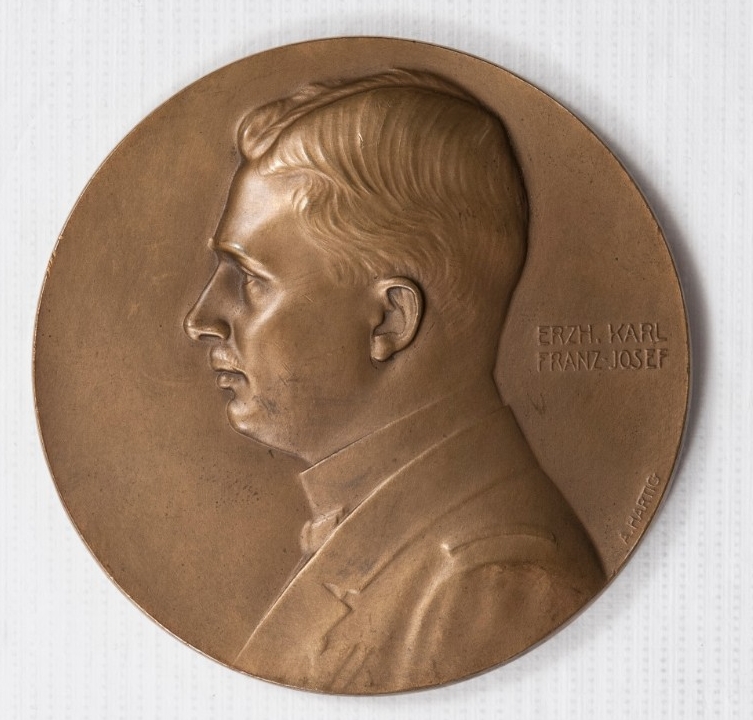 <p>Profile bust of Karl Franz Josef</p>
