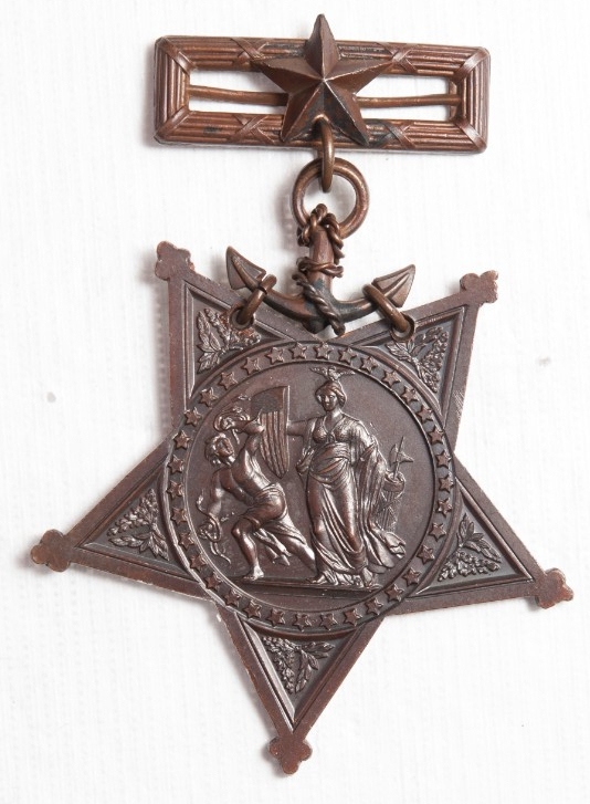 <p>Medal of Honor Henry Brutsche Obverse</p>
