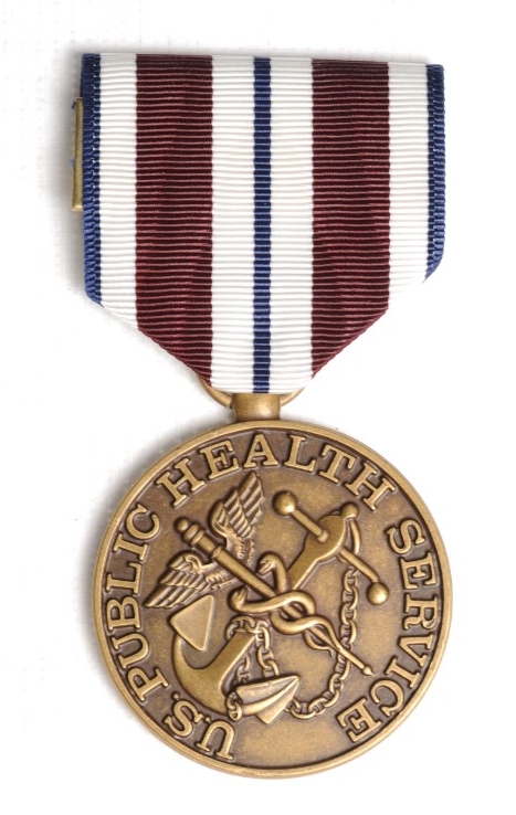 <p>Public Health Service Isolated Hardship Medal Obverse</p>
