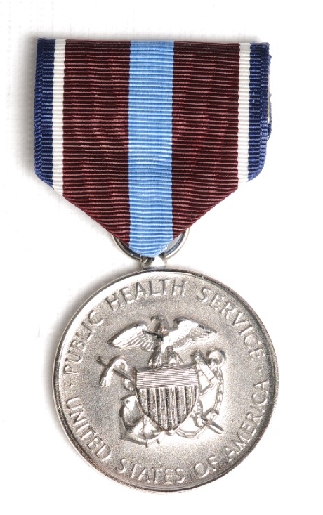 <p>Public Health Service Outstanding Service Medal Obverse</p>
