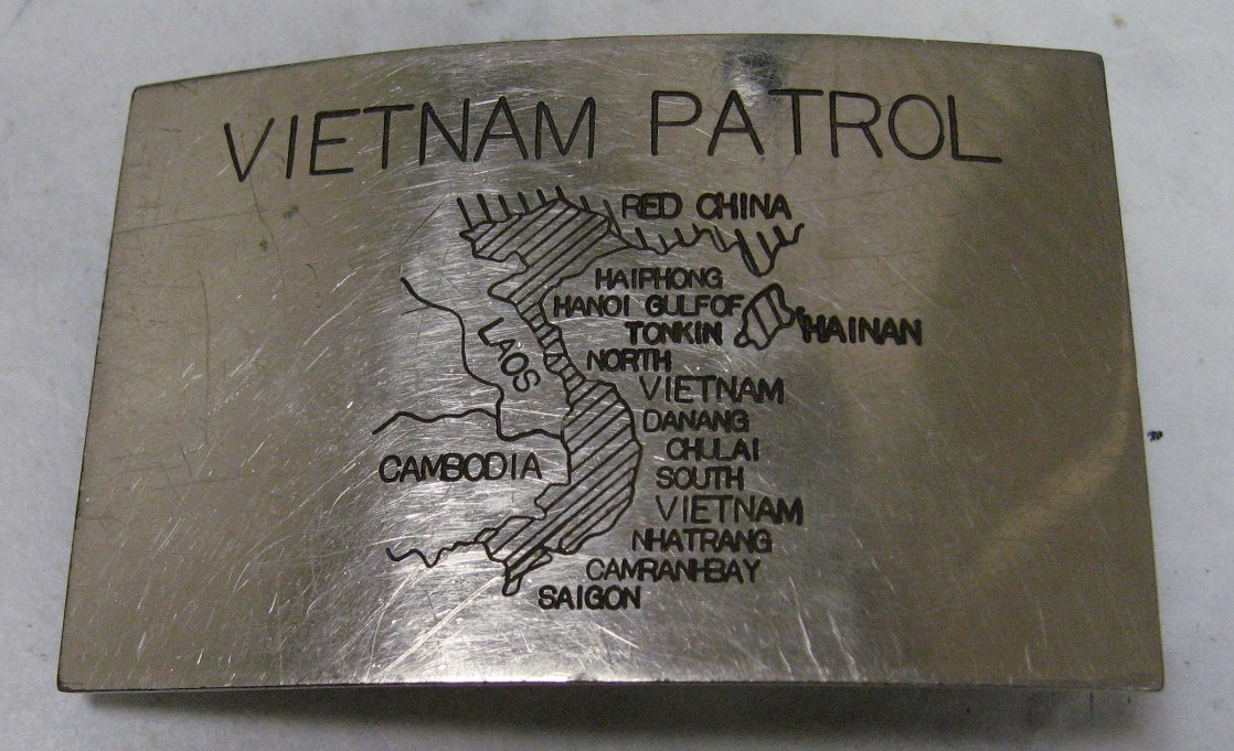 <p>Belt Buckle Vietnam Patrol</p>
