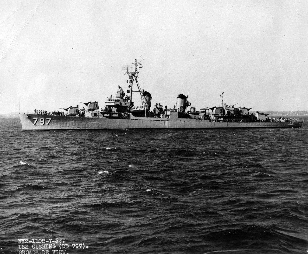 UA 484.02 USS Cushing (DD-985) Collection