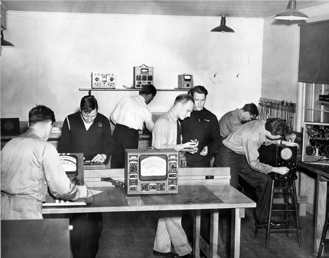 Radio training in the laboratory