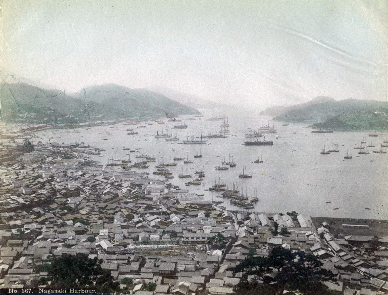Two photo albums donated to the Naval Historical Foundation by Lieutenant Commander Oscar W. Farenholt, and subsequently donated to the Naval History and Heritage Command.  Albums contain hand tinted photography of China and Japan circa 1890-1905.