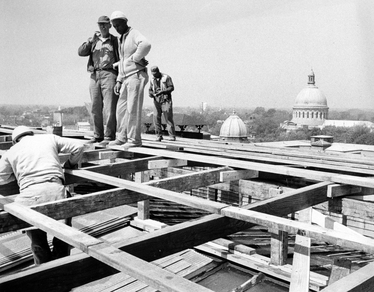The NAVFAC-Chesapeake Division Collection consists of imagery related to the construction (in various stages) and or buildings of navy facilities and locations throughout Virginia, Maryland, Washington DC, and West Virginia. Below is a folder listing that outlines the locations (but does not list each facility or building within the folder). The majority of images date from WWII through the 1960s. 