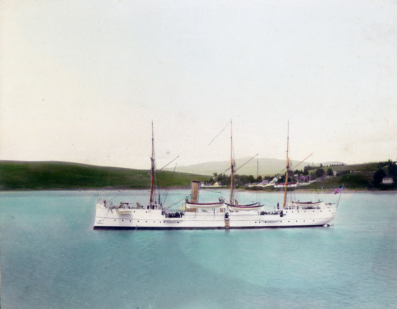 2 photo albums plus 45 loose photographs from the U.S. Navy service of Nathan Sargent. Shown are USS Baltimore (C-3) cruise in 1905 on Asiatic Station with Sargent as commanding officer. Expedition to Panama and Columbia in 1900. China and Russia in the late 1890’s including USS Petrel (PG-2) and other U.S. Navy warships. Some photos filed in NHF Oversize. Many photos have been assigned NH numbers or removed to the NH collection.