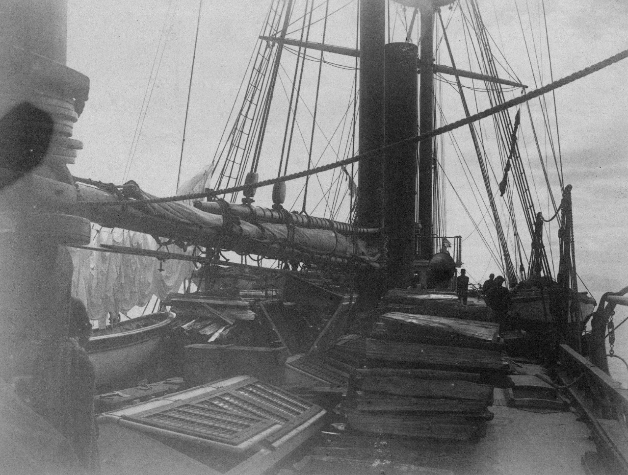 399 photographs donated by Rear Admiral Charles Mitchell Thomas to the Naval Historical Foundation, and then subsequently donated to the Naval History and Heritage Command. Primary topic is exploration by United States Coast and Geodetic Survey Steamer Carlile P. Patterson around Alaska, 1885-1887, with many landscape shots. Also photos from other periods of Thomas’ career in the late 19th century, including USRS Franklin and Norfolk Navy Yard. Some photos have been assigned NH numbers or removed to the NH collection.