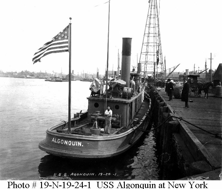 Photo #: 19-N-19-24-1  USS Algonquin (1898-1946)