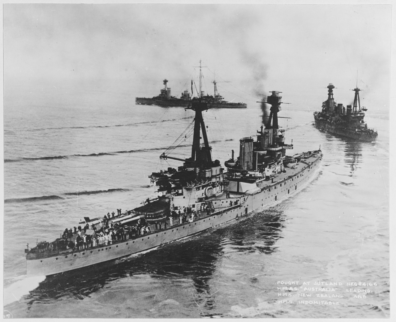 Photo #: 19-N-4166  &quot;British Battlecruisers that Fought at Jutland&quot; Reproductions of this image may also be available through the National Archives photographic reproduction system. For a MEDIUM RESOLUTION IMAGE, click the thumbnail.