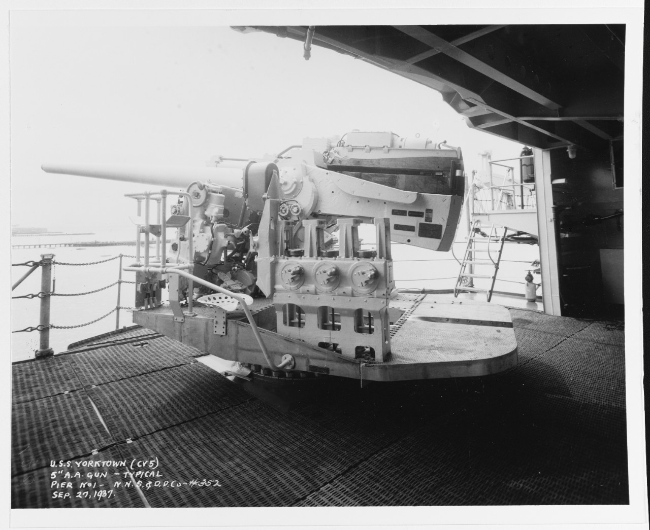 Photo #: 19-N-17439  USS Yorktown (CV-5)