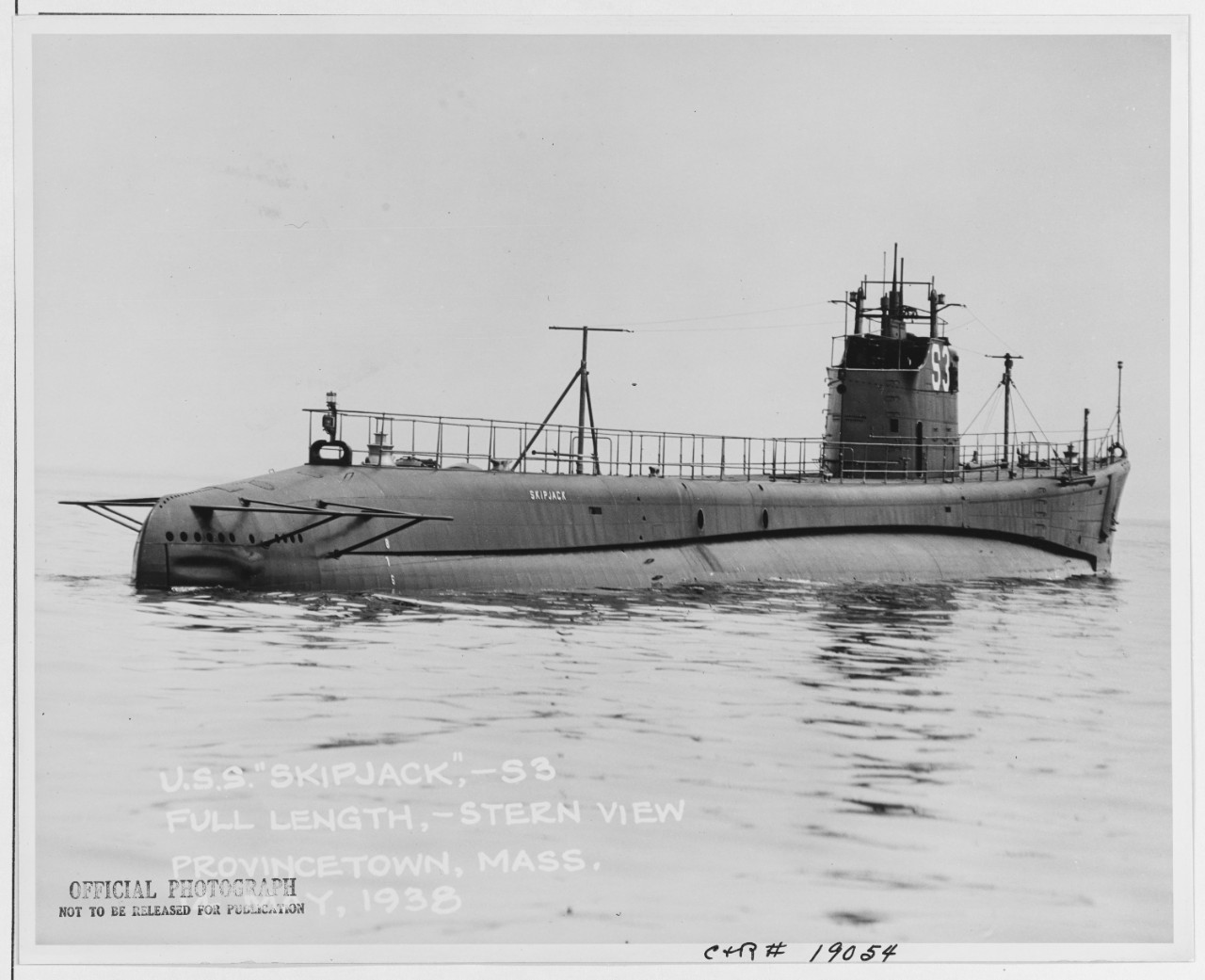 Photo #: 19-N-19054  USS Skipjack