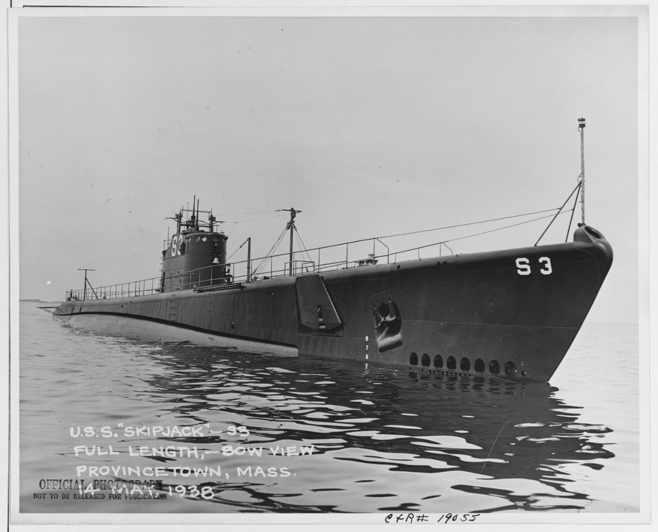 Photo #: 19-N-19055  USS Skipjack