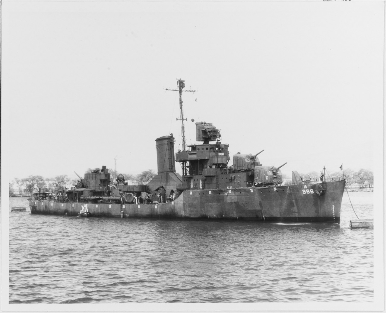 Photo #: 19-N-115254  USS Bagley (DD-386)