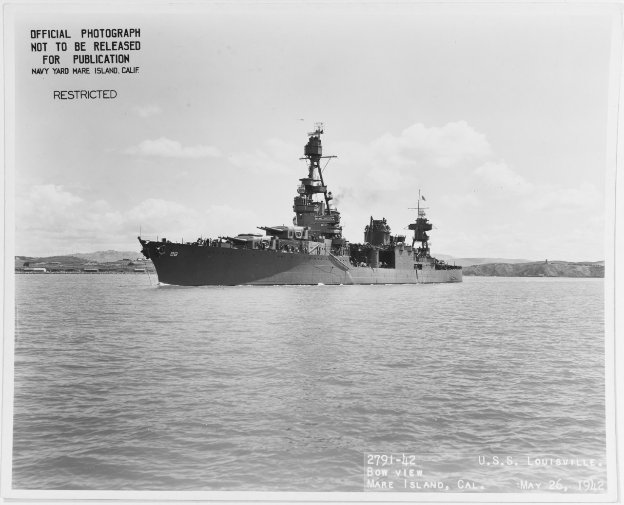 Photo #: 19-N-30497  USS Louisville (CA-28)