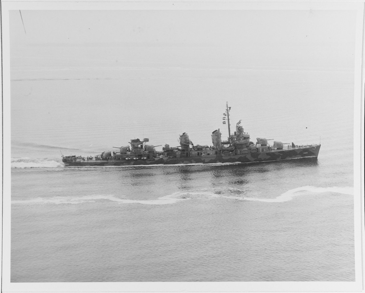 Photo #: 19-N-31245  USS Fletcher (DD-445)
